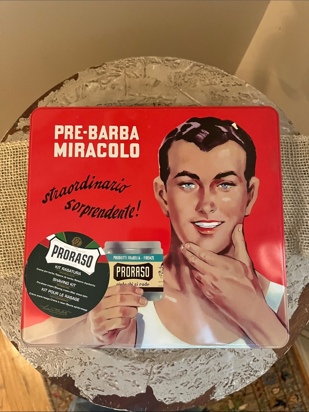 Men’s Shaving Kit – Red Packaging